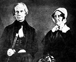 Henry Clay and his wife, the former Lucretia Hart