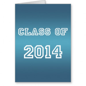 Class of 2014 Graduation - Graduate '14 Student Stationery Note Card