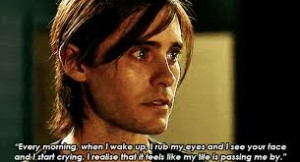 Another melancholy Mr. Nobody quote. It made me sad for Nemo (Jared ...
