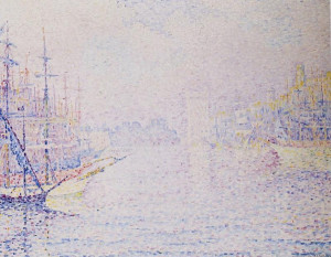 paul signac le port de marseille brume matinale description paul