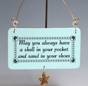 Cute Beach Sign Ornaments with Sayings You'll Love