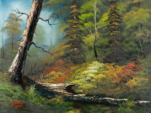 Bob Ross Indian Summer Painting 86066 picture