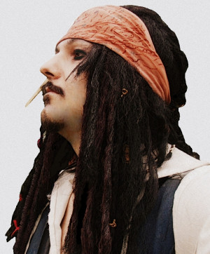 Homemade Captain Jack Sparrow Costume Where The Rum