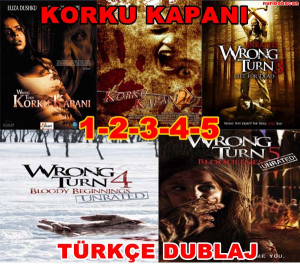 Korku Kapanı – Wrong Turn Boxset 1-2-3-4-5 BRRip Xvid Türkçe ...