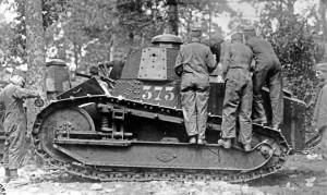 It was five Renault FT with gun and Five with machine-gun arived in ...