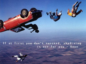 Perhaps Skydiving is on your LiFE is NOW… Bucket List (and rightly ...