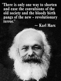 Marx’s philosophy and the *necessity* of violent politics