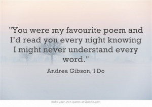 Andrea Gibson, I Do