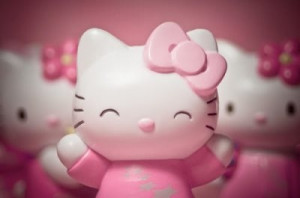 bow, cute, girly, hello kitty, pink