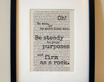 Frankenstein - Book Quote Print - I nspirational Quote - Birthday Gift ...