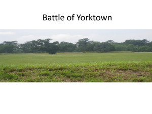 Battle of Yorktown Quote by MikeJenny