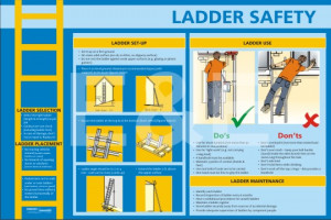 ladder safety slogans