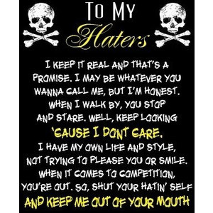 quotes about haters tumblr from tumblr com hater