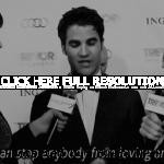 quotes, sayings, you are not alone, love darren criss, quotes, sayings ...