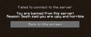 Joined, not even 30 seconds later I get banned because 