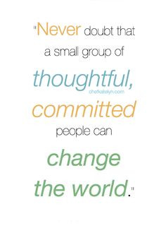 ... people can change the world. http://www.facebook.com/cashmobsherwood