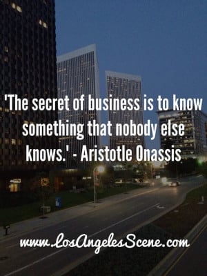 Inspirational Quote – Aristotle Onassis