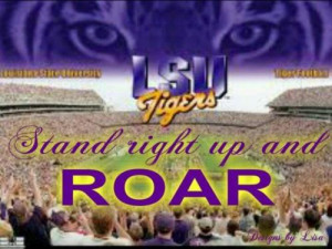 lets go LSU Tigers.... lets go:). Lets win:)