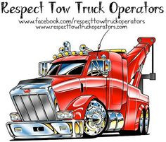 respect tow truck operators more recovery trucks cars toon classic ...