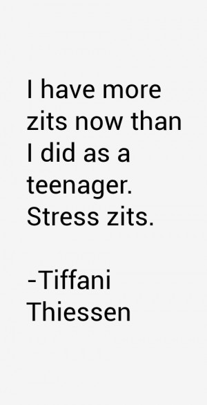 Tiffani Thiessen Quotes amp Sayings