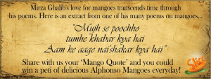 Mango quotes contest win a peti of delicious Alphonso Mangoes every ...