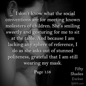 ... am still wearing my mask.