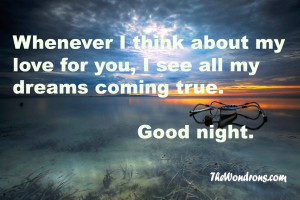 good night quotes for boyfriend