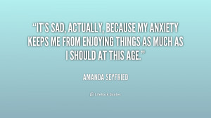 sad anxiety quotes