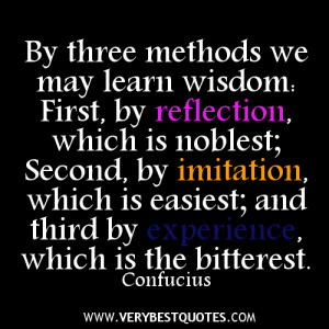 Confucius Quotes about learning wisdom