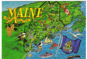 state facts about maine