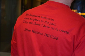 Impulse tee shirt (Ellen Hopkins)