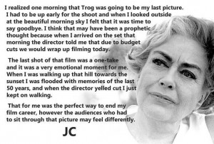 Joan Crawford Talks Trog