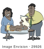 African American Mom And Dad Clip Art
