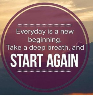 Start again.