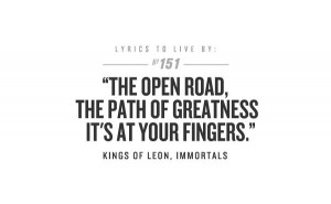 Kings of Leon Lyrics quotes