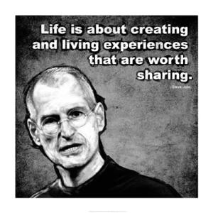 Steve Jobs Quote II Poster Print (14 x 14)