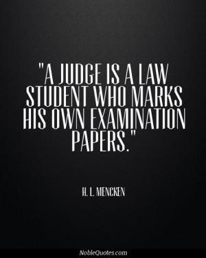 Unlike a law student who masters a hypothetical made up by his/her ...