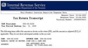 What Is IRS Tax Return Transcript