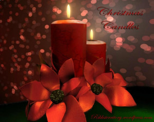 CHRISTMAS CANDLES:-)