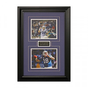 Signature Royale FBPM1084 Peyton Manning Two-Photo 49 Touchdowns in ...
