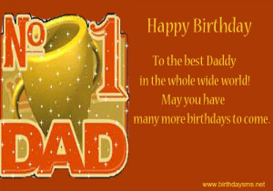 Happy Birthday Dad Quotes