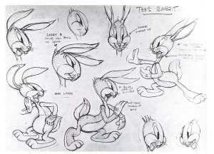 Tex Avery's Bugs Bunny -- click for complete board