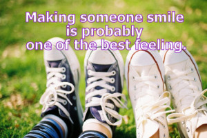 quotes about someone making you smile