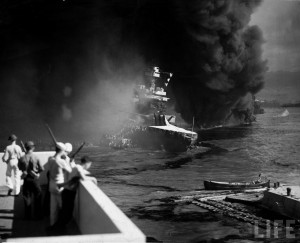 ... was attacked during surprise Japanese raid on Pearl Harbor’, 1941