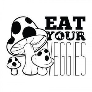 Eat Your Veggies - Office Quote Wall Decals