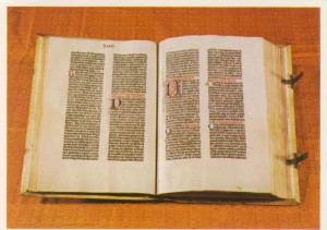The Gutenberg Bible Library Congress Collection