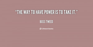 Boss Tweed Quotes