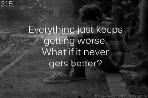 Tumblr Quotes About Suicidal Thoughts