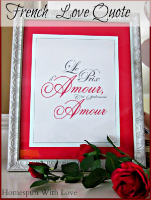 Something French. Looking for something French for Valentine's Day? No ...