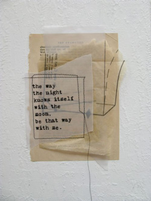 media collage on canvas board with rumi quote. anca gray. 2012. Quotes ...